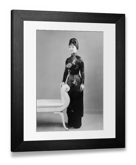 Framed Print : Portrait of Mme. Tran Lechi