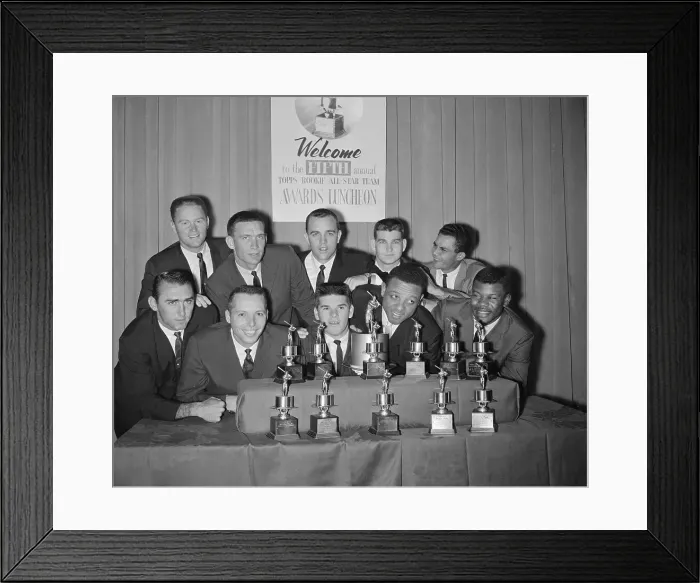 Framed Print : Topps Rookie All-Star Team, 1963 Framed Print : Topps Rookie All-Star Team, 1963