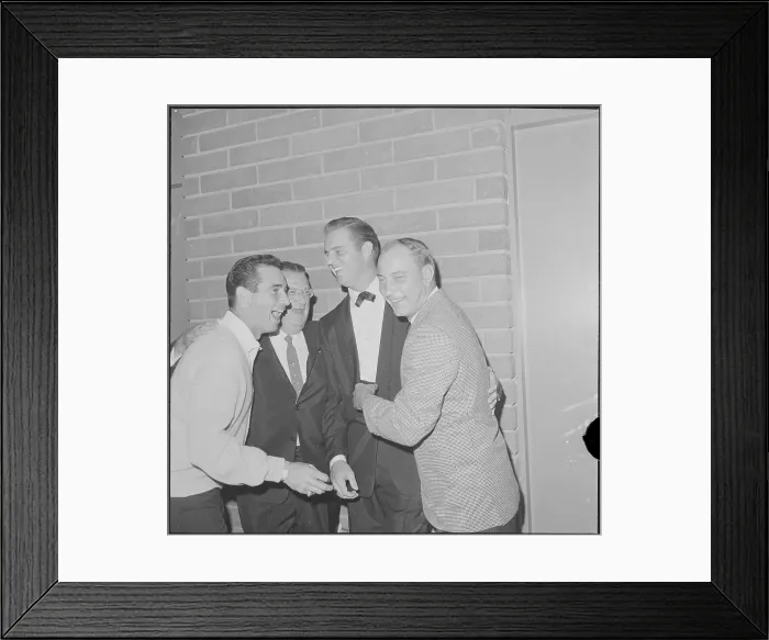 Framed Print : Baseball Players Celebrating Victory Framed Print : Baseball Players Celebrating Victory