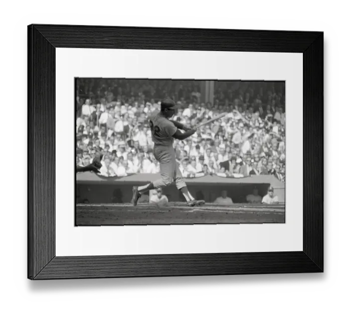 Framed Print : Sandy Koufax Batting Framed Print : Sandy Koufax Batting