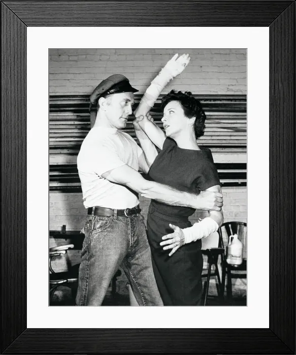 Framed Print : Kirk Douglas and Joan Tetzel in Scene from One Flew Over The Cuckoo's Nest Framed Print : Kirk Douglas and Joan Tetzel in Scene from One Flew Over The Cuckoo's Nest