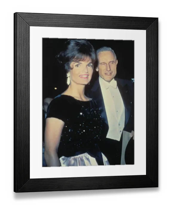 Framed Print : Jacqueline Kennedy and John D. Rockefeller Arriving at Lincoln Center Framed Print : Jacqueline Kennedy and John D. Rockefeller Arriving at Lincoln Center