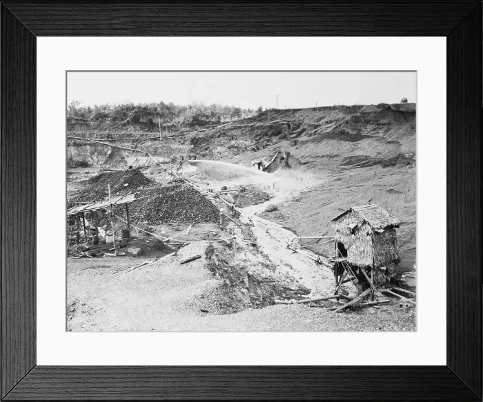 Framed Print : Tin Mine Site Framed Print : Tin Mine Site