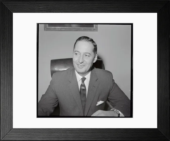 Framed Print : Portrait of Carlos-Sosa Rodriguez Framed Print : Portrait of Carlos-Sosa Rodriguez