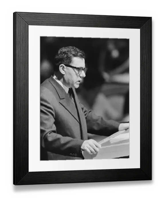 Framed Print : Andrei Gromyko Making Speech At Un Framed Print : Andrei Gromyko Making Speech At Un