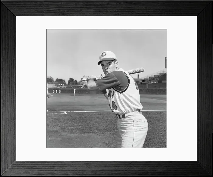 Framed Print : Pete Rose in Batting Stance Framed Print : Pete Rose in Batting Stance