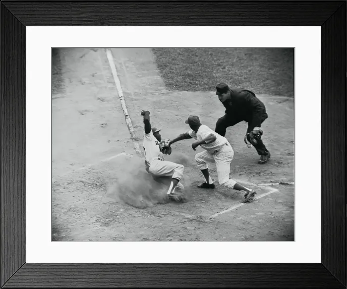 Framed Print : Jimmy Wynn Sliding into Home Framed Print : Jimmy Wynn Sliding into Home