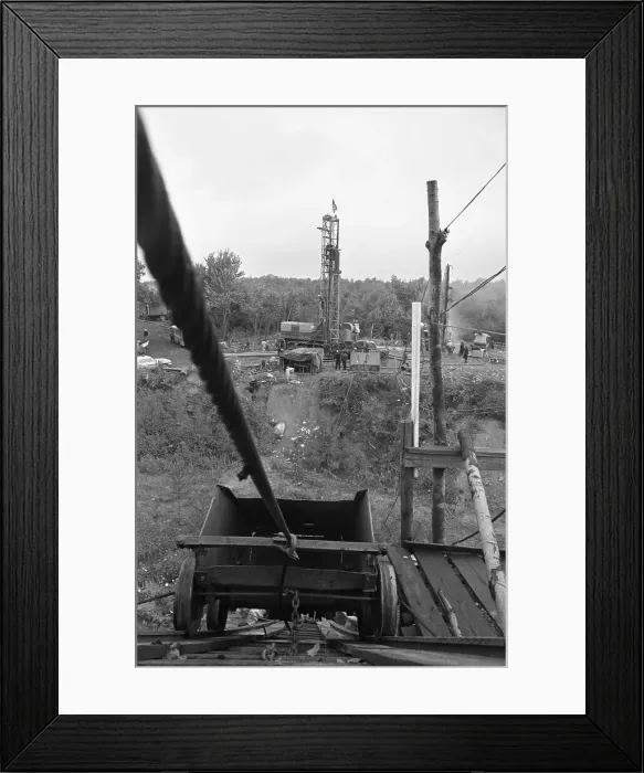 Framed Print : Empty Mine Car Framed Print : Empty Mine Car