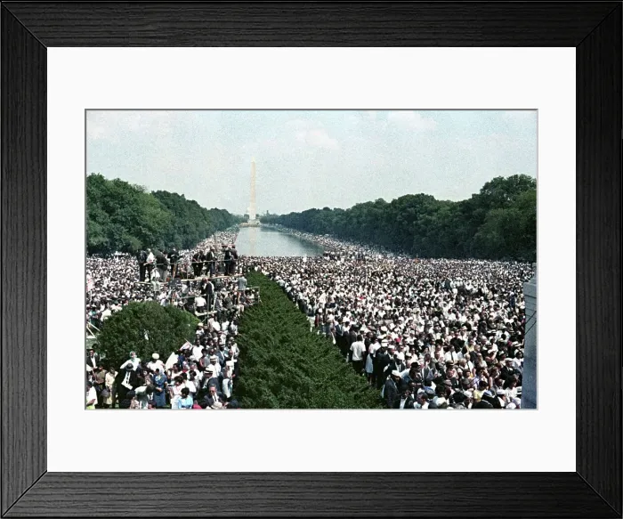 Framed Print : The March on Washington Framed Print : The March on Washington