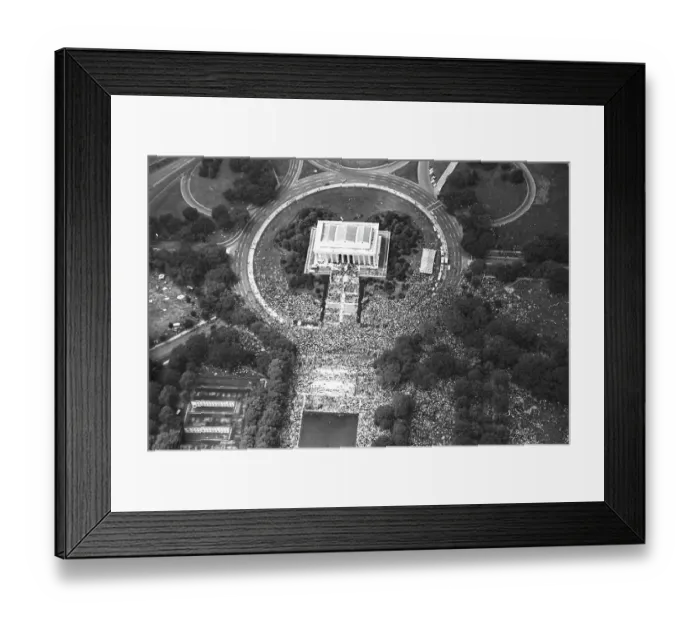 Framed Print : The March on Washington
