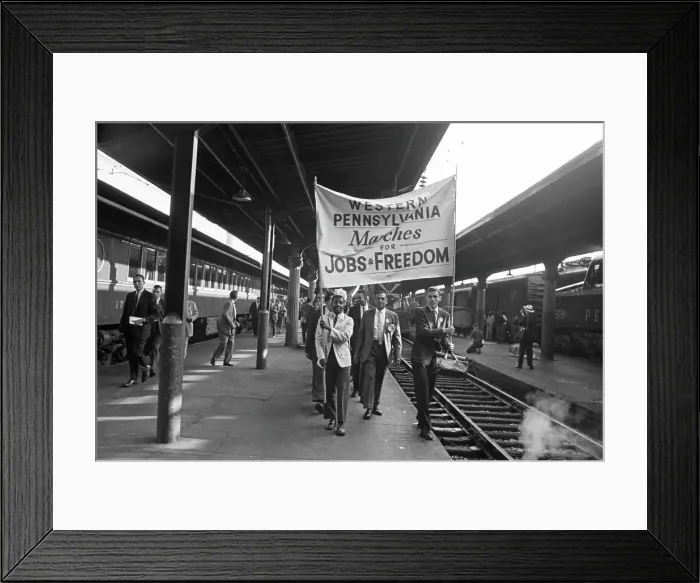 Framed Print : The March on Washington Framed Print : The March on Washington