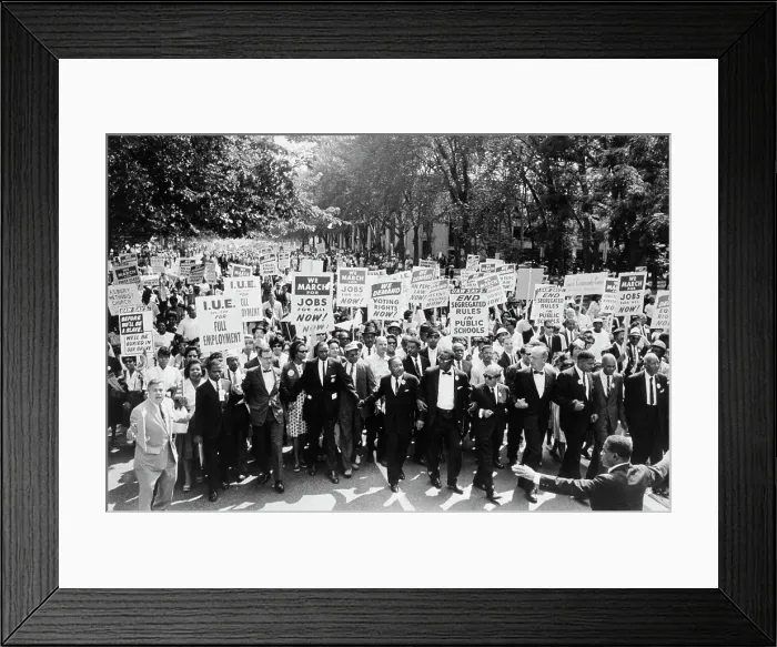 Framed Print : March On Washington Framed Print : March On Washington