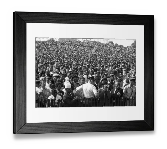 Framed Print : The March on Washington Reaching the Lincoln Memorial Framed Print : The March on Washington Reaching the Lincoln Memorial