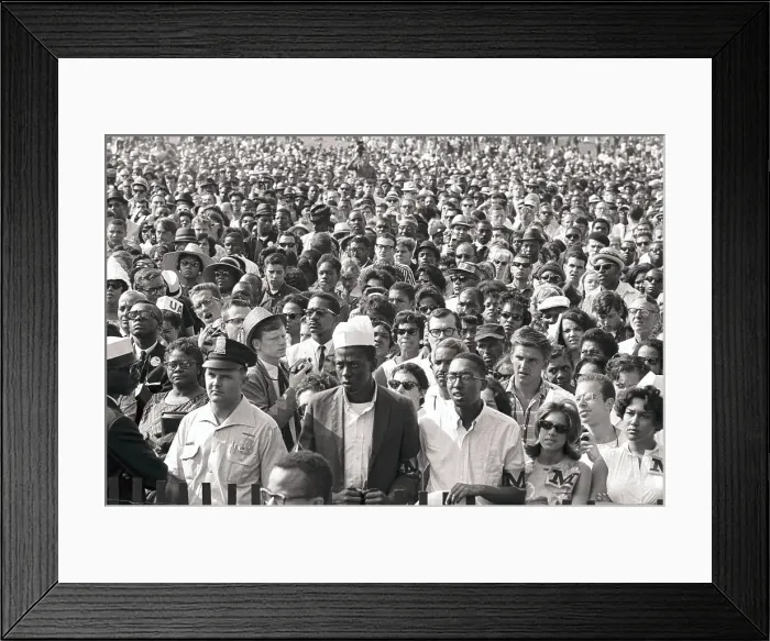 Framed Print : The March on Washington Reaching the Lincoln Memorial Framed Print : The March on Washington Reaching the Lincoln Memorial