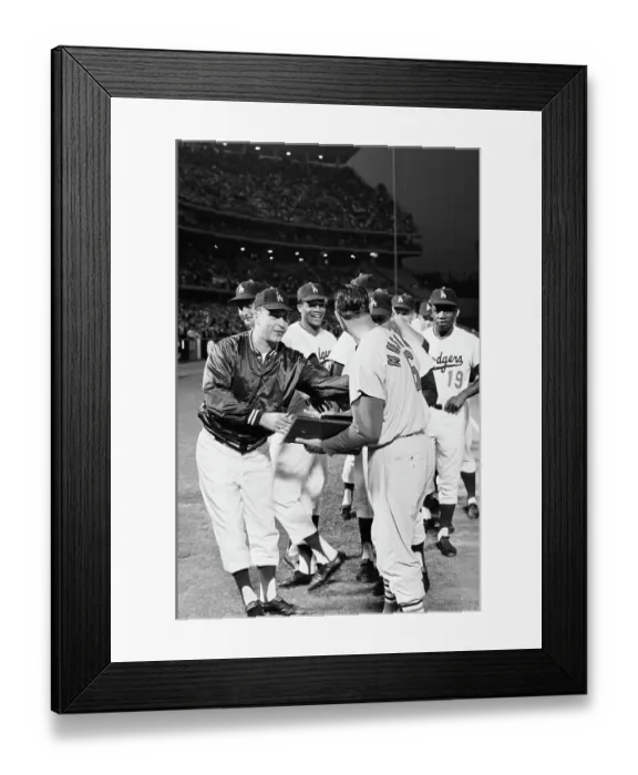 Framed Print : S. Musial Standing @ Microphone Smiling Framed Print : S. Musial Standing @ Microphone Smiling