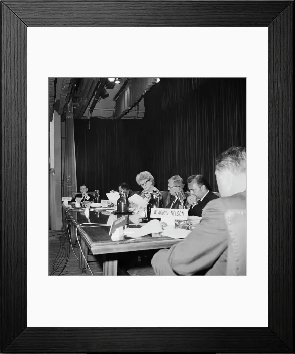 Framed Print : Lucille Ball Sitting in at the Annual Meeting Framed Print : Lucille Ball Sitting in at the Annual Meeting