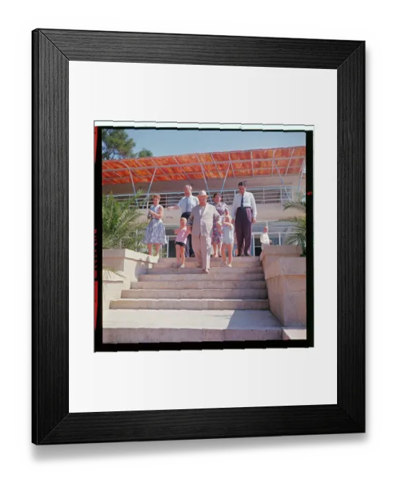 Framed Print : Nikita Khrushchev Enjoying His Grandchildren Framed Print : Nikita Khrushchev Enjoying His Grandchildren