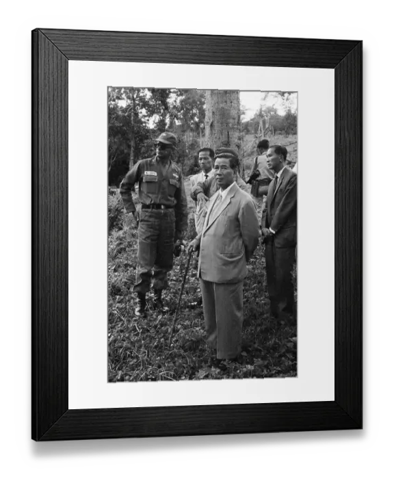 Framed Print : President Ngo Dinh Diem at Pleiku Framed Print : President Ngo Dinh Diem at Pleiku