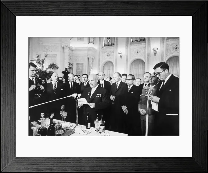 Framed Print : Signing of Nuclear Test Ban Treaty Framed Print : Signing of Nuclear Test Ban Treaty