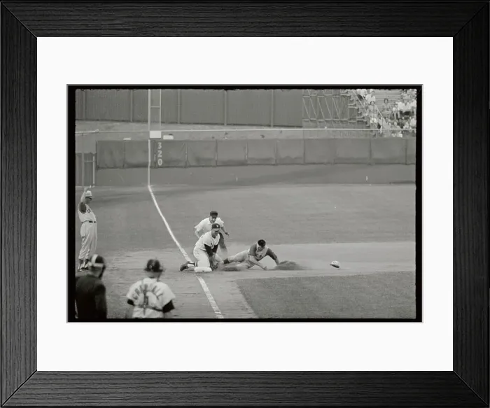 Framed Print : Pete Rose Sliding Into Third Base Framed Print : Pete Rose Sliding Into Third Base