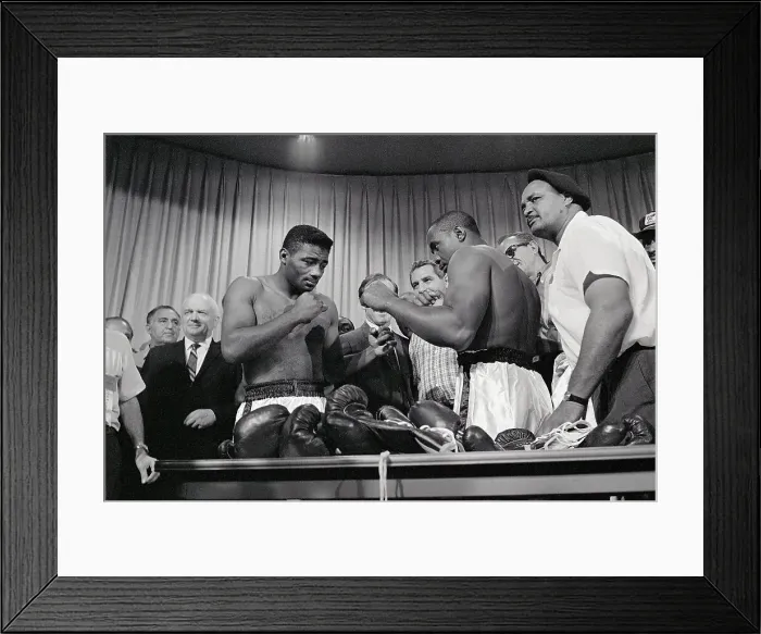 Framed Print : Floyd Patterson and Sonny Liston Framed Print : Floyd Patterson and Sonny Liston