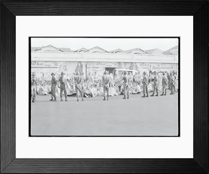 Framed Print : Vietnamese Soldiers Surrounding Buddhist Priest Framed Print : Vietnamese Soldiers Surrounding Buddhist Priest