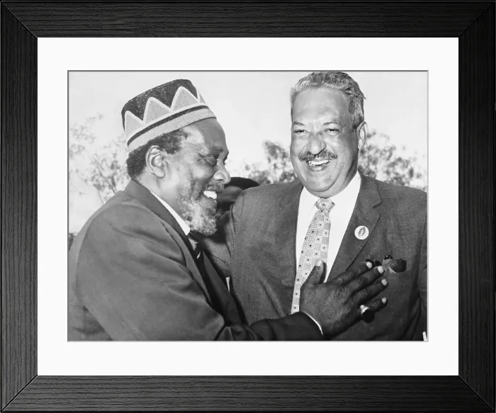 Framed Print : Judge Marshall in Kenya Framed Print : Judge Marshall in Kenya