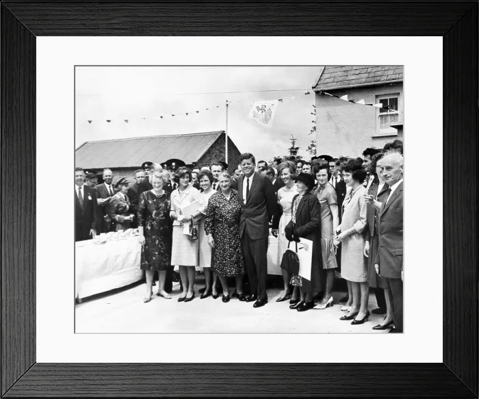 Framed Print : Kennedy Family Reunion in Ireland Framed Print : Kennedy Family Reunion in Ireland