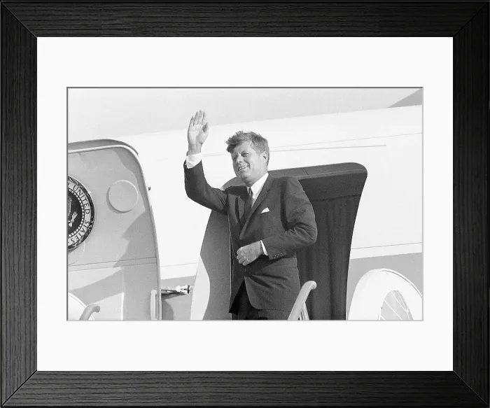 Framed Print : President John F. Kennedy Leaving Berlin Framed Print : President John F. Kennedy Leaving Berlin