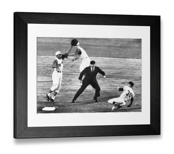 Framed Print : Dodgers And Reds Action Framed Print : Dodgers And Reds Action