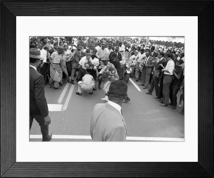 Framed Print : Detroit Walk to Freedom Framed Print : Detroit Walk to Freedom