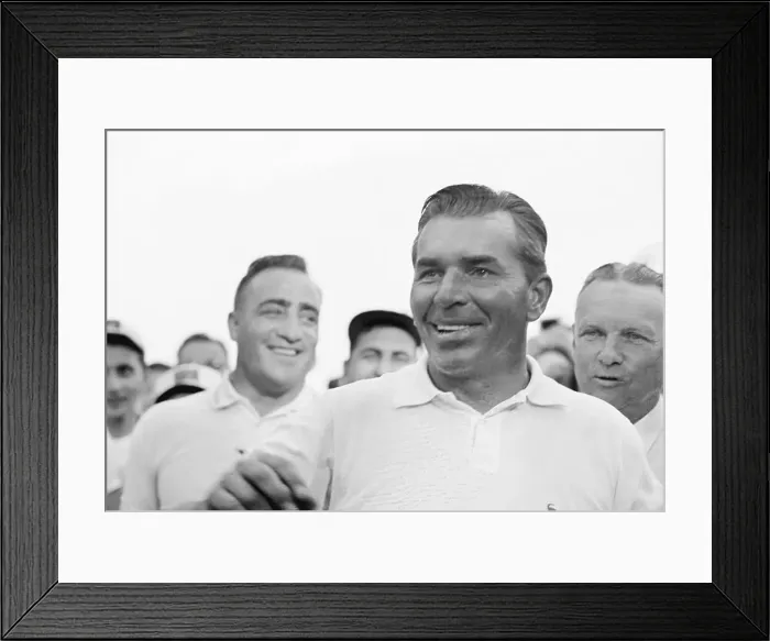 Framed Print : Golf Champion Julius Boros Smiling Framed Print : Golf Champion Julius Boros Smiling