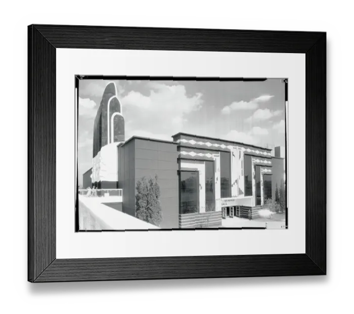 Framed Print : Hall of Science Building Framed Print : Hall of Science Building