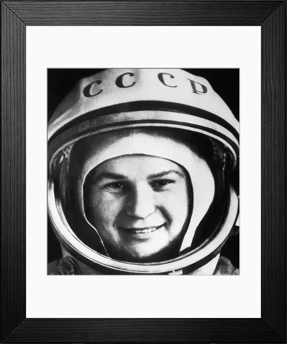 Framed Print : Valentina Tereshkova, First Woman in Space Framed Print : Valentina Tereshkova, First Woman in Space