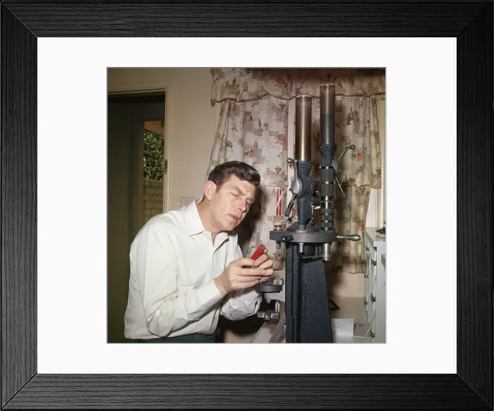 Framed Print : Andy Griffith Reloading Shotgun Shells Framed Print : Andy Griffith Reloading Shotgun Shells