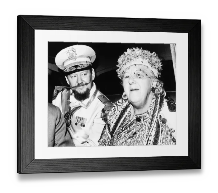 Framed Print : Margaret Rutherford as Grand Duchess Gloriana Framed Print : Margaret Rutherford as Grand Duchess Gloriana
