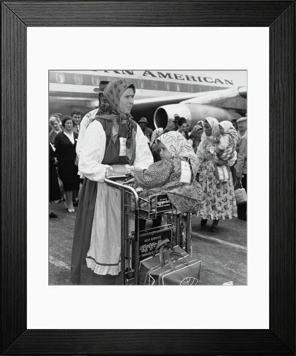 Framed Print : Old Believers Arrive In the US Framed Print : Old Believers Arrive In the US