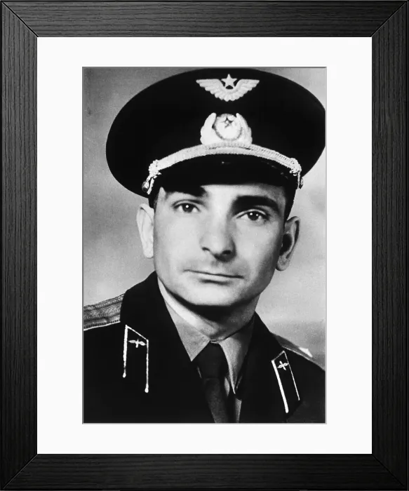 Framed Print : Valery Bykovsky in Uniform Framed Print : Valery Bykovsky in Uniform