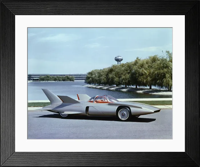 Framed Print : Turbineengine Firebird III