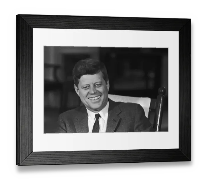 Framed Print : John F. Kennedy Framed Print : John F. Kennedy