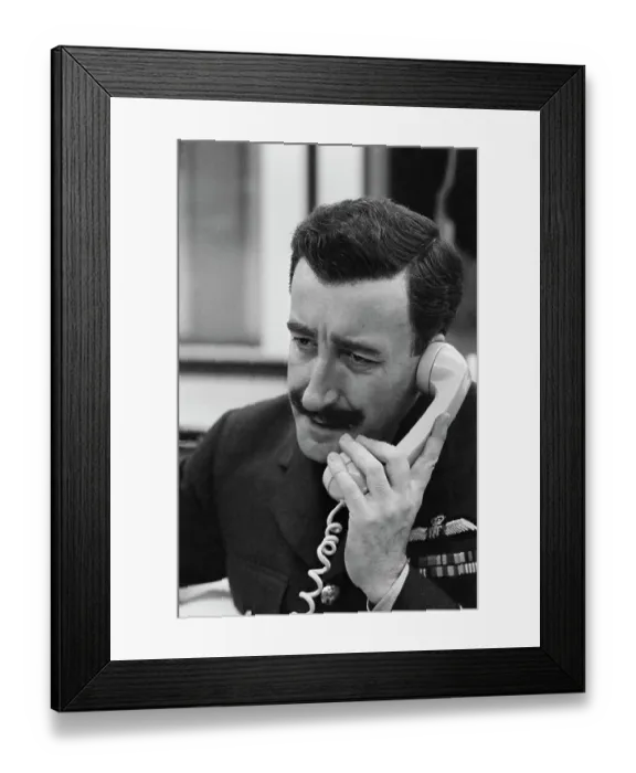 Framed Print : Peter Sellers as Mandrake in Dr. Strangelove Framed Print : Peter Sellers as Mandrake in Dr. Strangelove