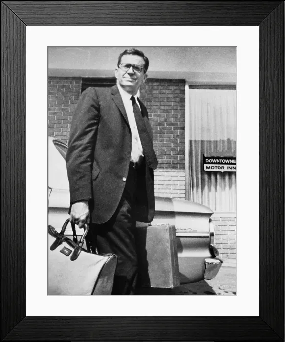 Framed Print : Assistant U.S. Attorney General Burke Marshall Framed Print : Assistant U.S. Attorney General Burke Marshall