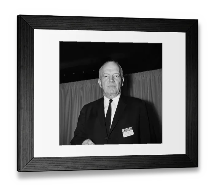 Framed Print : Portrait of Harold Stassen Framed Print : Portrait of Harold Stassen