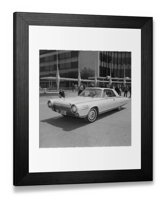 Framed Print : New Chrysler Turbine-Powered Automobile Framed Print : New Chrysler Turbine-Powered Automobile