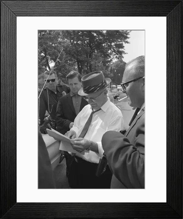 Framed Print : Eugene Bull Connor Framed Print : Eugene Bull Connor