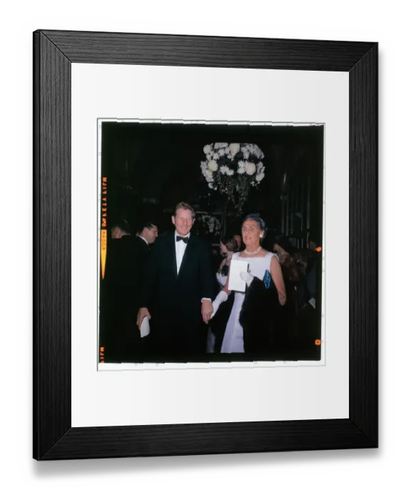 Framed Print : Mr. and Mrs. Danny Kaye at Time Event