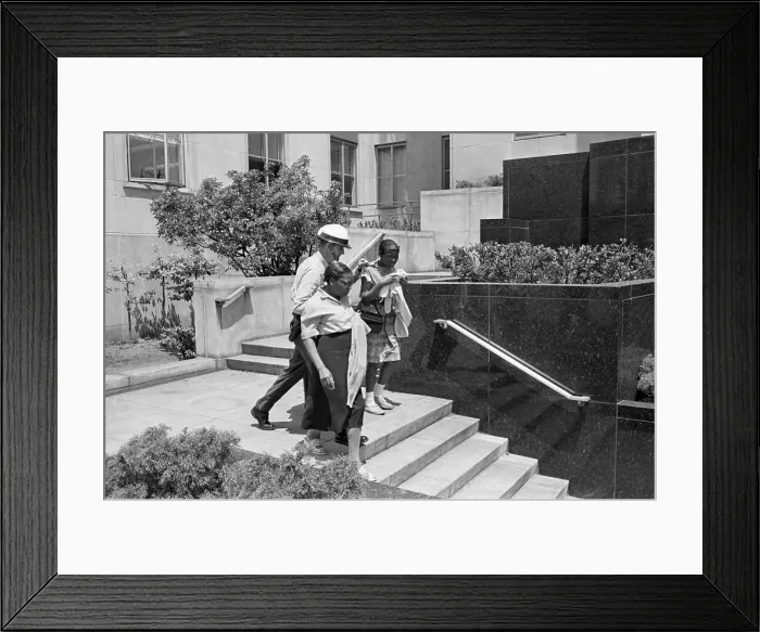 Framed Print : Women Arrested for Protest Against Segregation Framed Print : Women Arrested for Protest Against Segregation