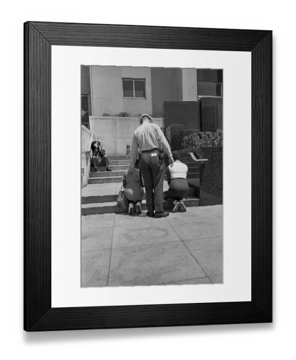 Framed Print : Women Arrested for Protest Against Segregation Framed Print : Women Arrested for Protest Against Segregation
