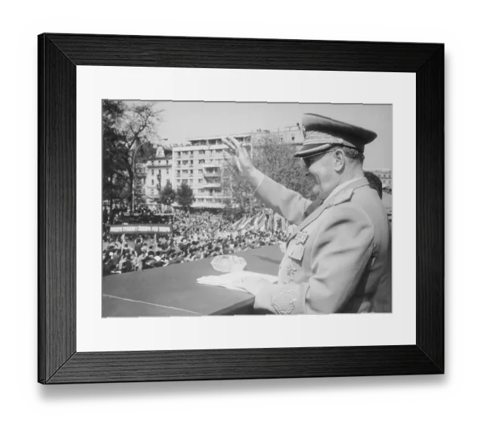 Framed Print : Portrait of Josip Broz Tito Framed Print : Portrait of Josip Broz Tito