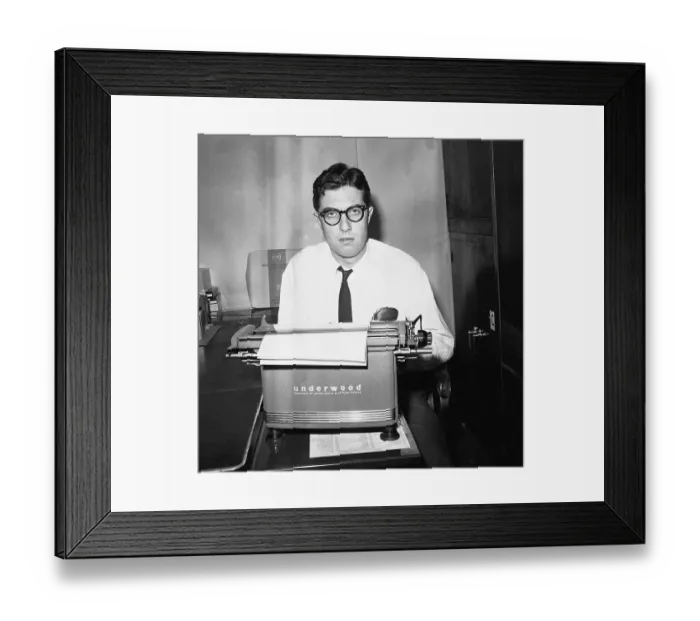 Framed Print : Reporter Neil Sheehan Framed Print : Reporter Neil Sheehan